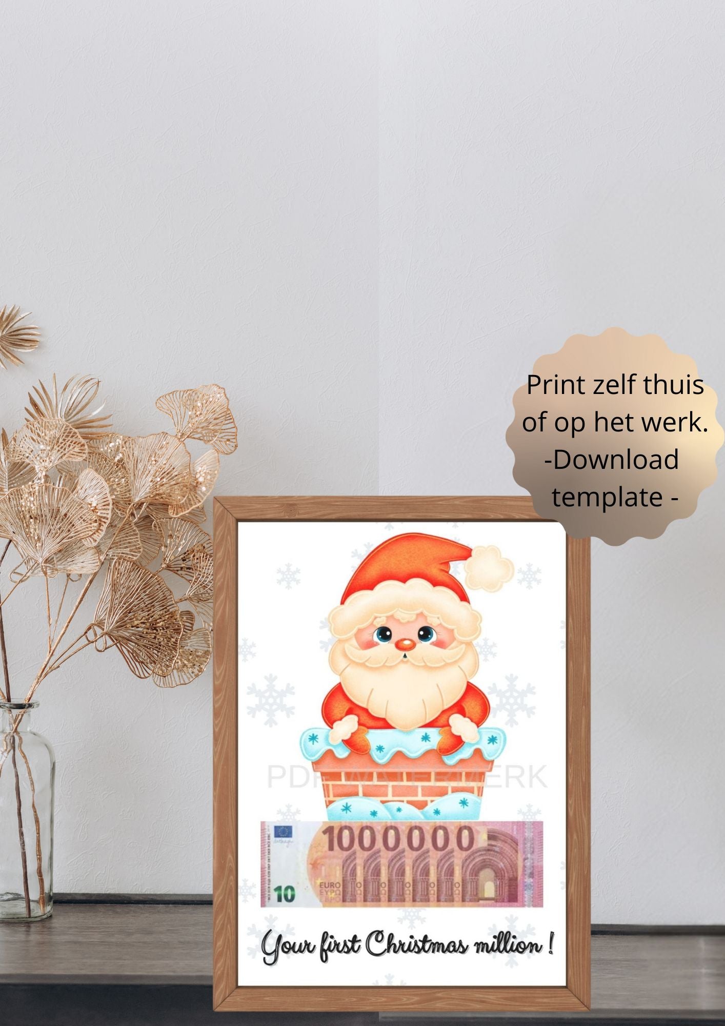 Idee kerst geld cadeau geven