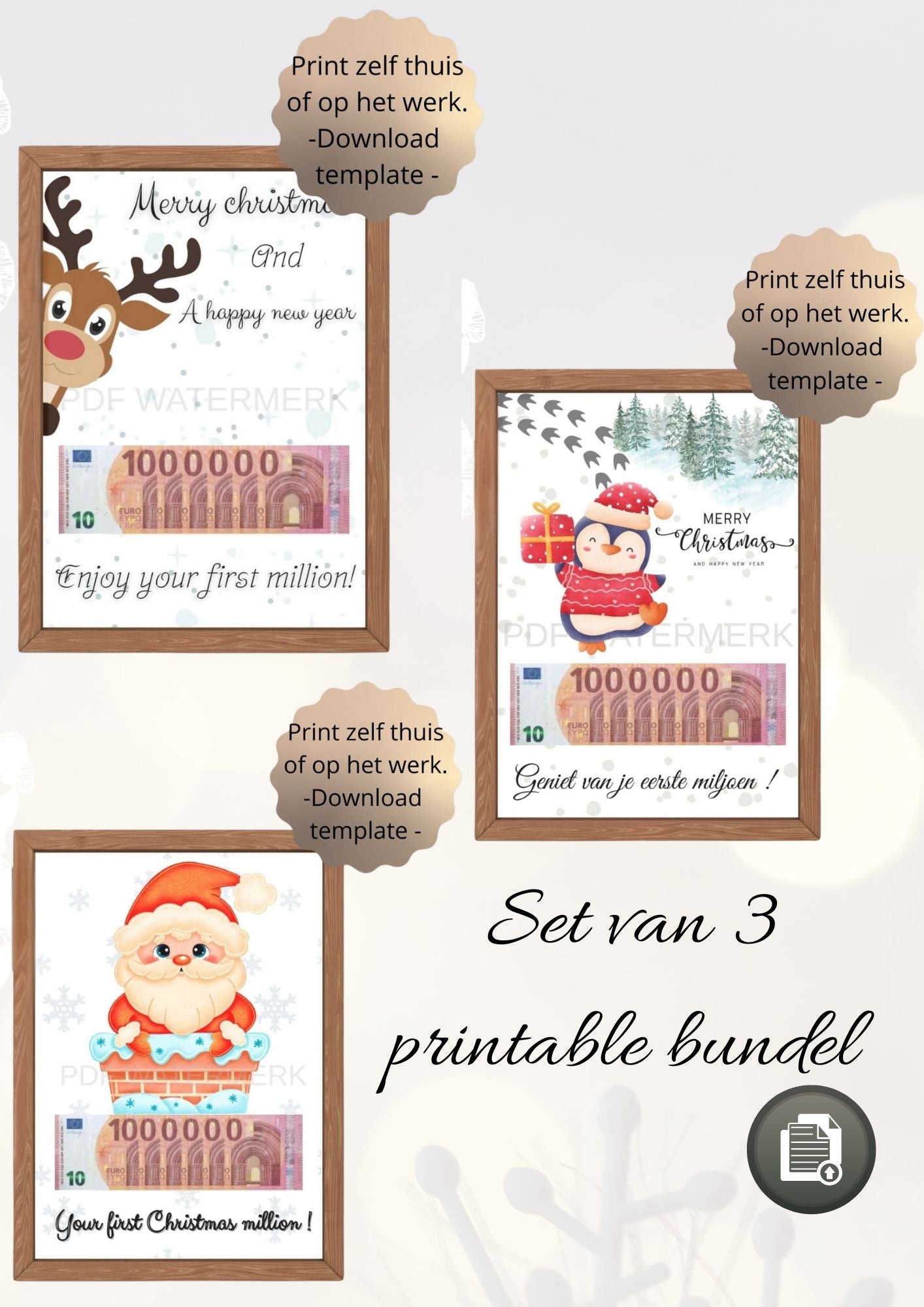 Leuke manier geld geven kerst