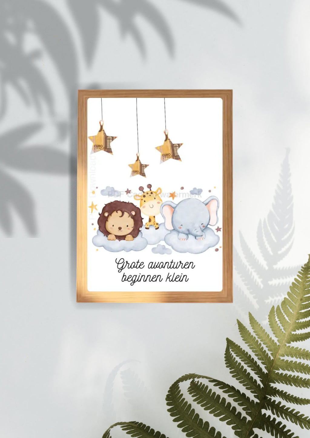 Geld geven cadeau geboorte