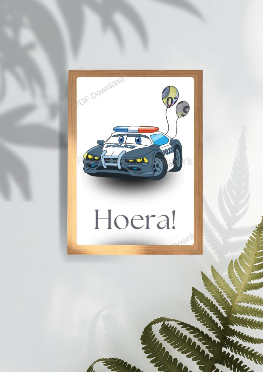 Kinderfeest geld cadeau geven - printbale