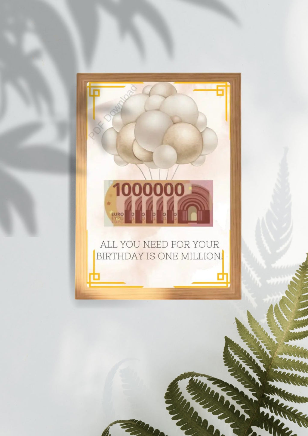 Geef creatief geld met de printable